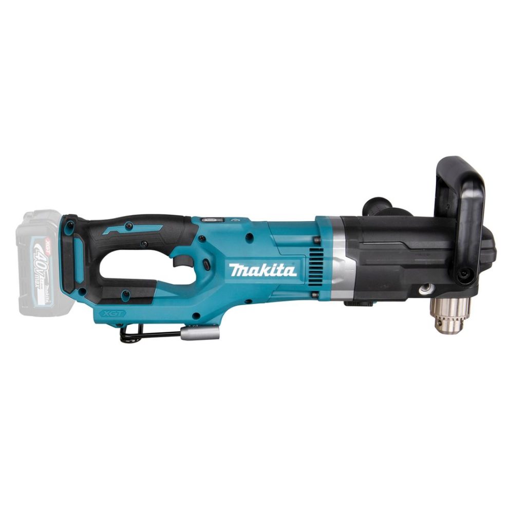 MAKITA Kulmaporakone XGT. Kuvassa kulmaporakone oikealta sivustapäin.