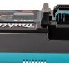 MAKITA Latauslaite DC40RA XGT. Kuvassa Latauslaite DC40RA XGT takaapäin.