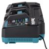 MAKITA Latauslaite DC40RB XGT. Kuvassa Latauslaite DC40RB XGT oikealta sivustapäin.