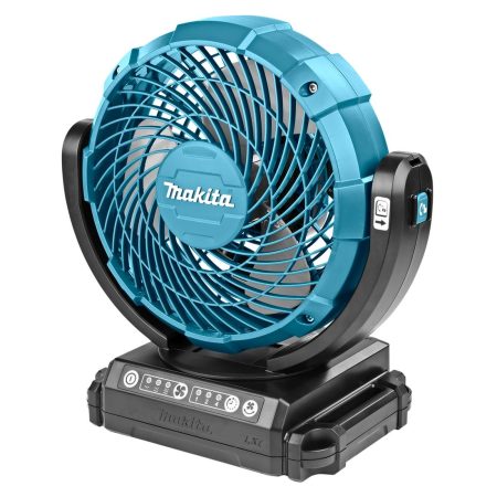 MAKITA Tuuletin LXT. Kuvassa Tuuletin LXT oikealta etuyläviistosta.