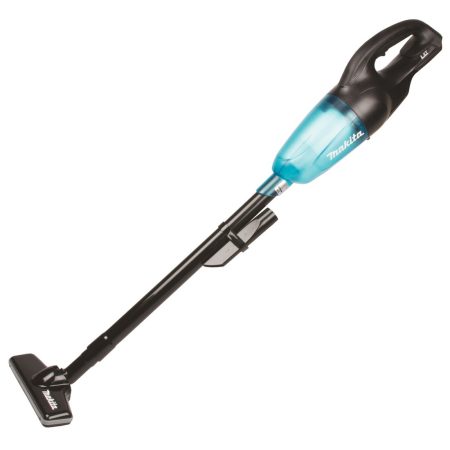 MAKITA Varsi-imuri LXT. Kuvassa Varsi-imuri LXT oikealta etuyläviistosta.