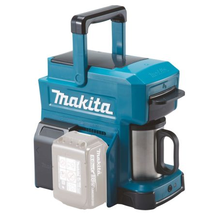 MAKITA Kahvinkeitin CXT / LXT. Kuvassa Kahvinkeitin CXT / LXT vasemmalta etuyläviistosta.