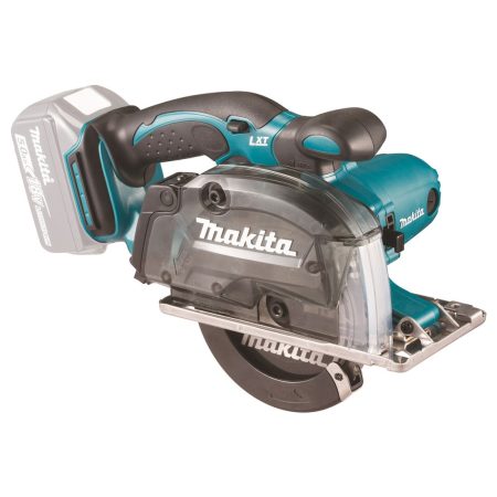 MAKITA Metallipyörösaha LXT. Kuvassa Metallipyörösaha LXT vasemmalta etuyläviistosta.