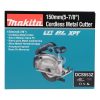 MAKITA Metallipyörösaha LXT. Kuvassa tuotteen myyntipakkaus edestäpäin.