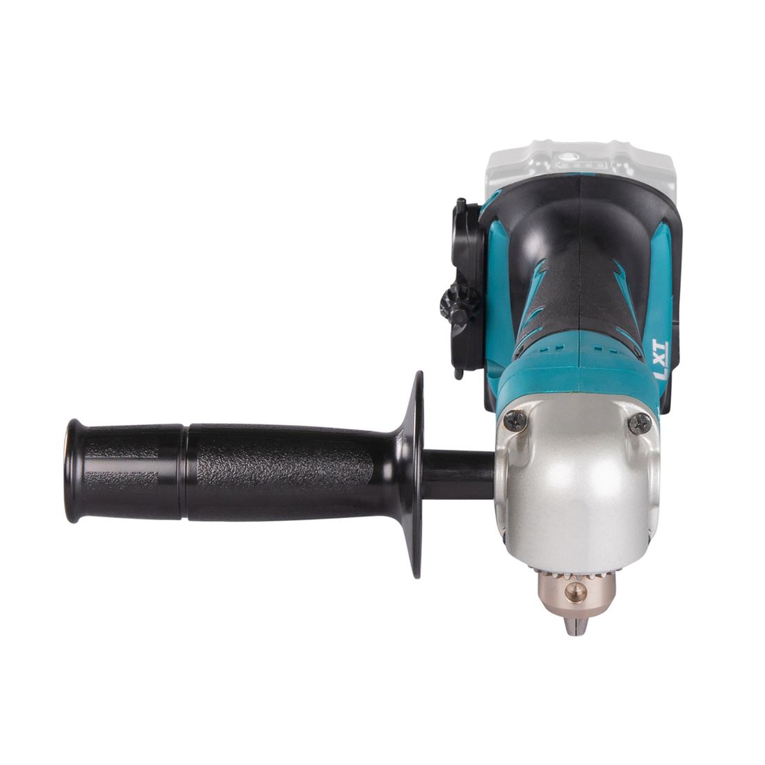 MAKITA Kulmaporakone LXT. Kuvassa Kulmaporakone LXT edestäpäin.