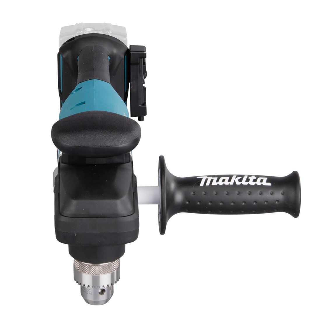 MAKITA Kulmaporakone LXT. Kuvassa Kulmaporakone LXT edestäpäin.