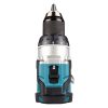 MAKITA Porakone LXT. Kuvassa Porakone LXT ylhäältäpäin.