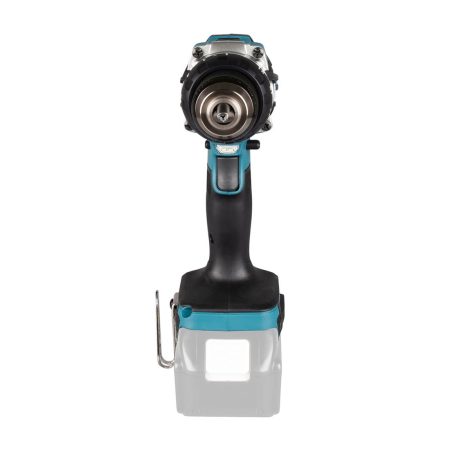 MAKITA Porakone LXT. Kuvassa Porakone LXT edestäpäin.