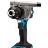 MAKITA Porakone XGT. Lähikuvassa Porakone XGT:n LED-valosta.