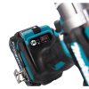 MAKITA Porakone XGT. Lähikuvassa Porakone XGT:n digitaalisella näytöllä varustettu valintapaneeli.