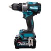 MAKITA Porakone XGT. Kuvassa Porakone XGT vasemmalta sivustapäin.