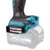 MAKITA Porakone XGT. Havainnekuvassa Porakone XGT:n 40V max akku kiinnitettynä porakoneeseen.