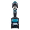 MAKITA Porakone XGT. Kuvassa Porakone XGT edestäpäin.