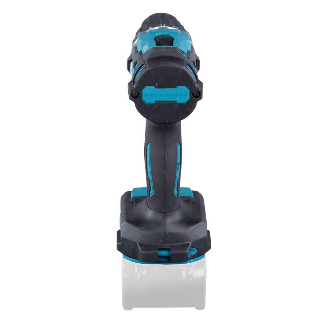 MAKITA Porakone XGT. Kuvassa Porakone XGT takaapäin.