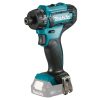 MAKITA Ruuvinväännin CXT. Kuvassa Ruuvinväännin CXT oikealta etuviistosta.