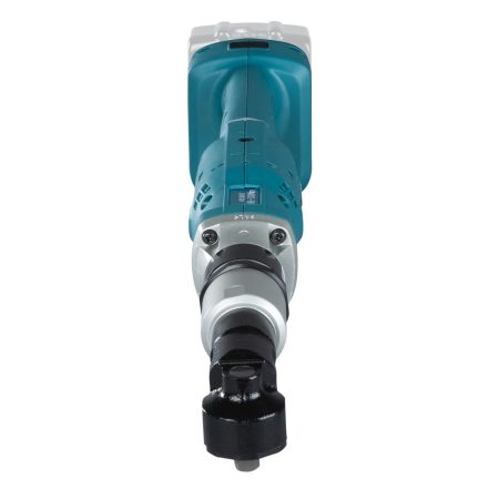 MAKITA Tarkkuuskulmaväännin LXT. Kuvassa Tarkkuuskulmaväännin LXT edestäpäin yläviistosta.