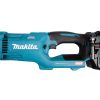 MAKITA Maakairakone XGT. Lähikuvassa Maakairakone XGT:n kädensija.