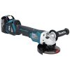 MAKITA Kulmahiomakone LXT. Kuvassa Kulmahiomakone LXT vasemmalta etuyläviistosta.