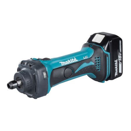 MAKITA Suorahiomakone LXT. Kuvassa Suorahiomakone LXT oikealta etuyläviistosta.