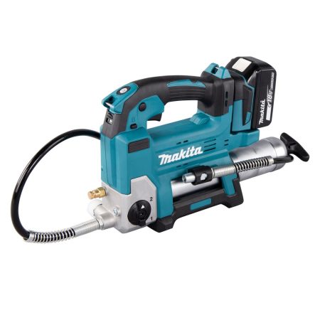 MAKITA Rasvapuristin LXT. Kuvassa Rasvapuristin LXT oikealta etuyläviistosta.