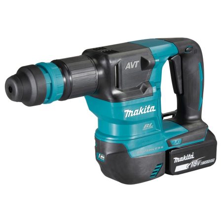 MAKITA Piikkausvasara LXT. Kuvassa Piikkausvasara LXT oikealta etuyläviistosta.