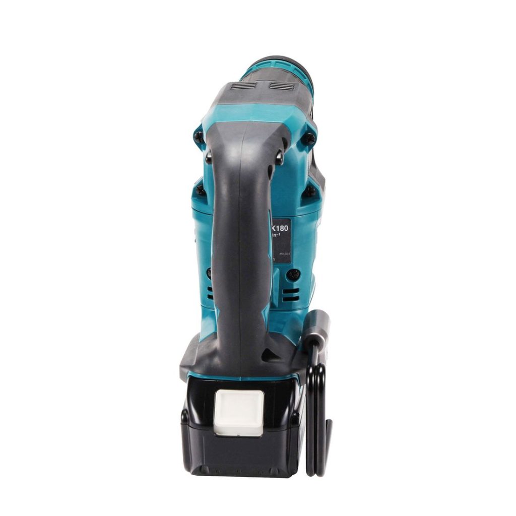MAKITA Piikkausvasara LXT. Kuvassa Piikkausvasara LXT takaapäin.
