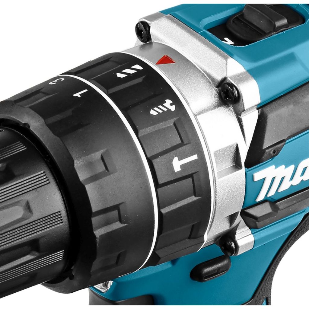 MAKITA Iskuporakone LXT. Lähikuvassa Iskuporakone LXT:n poraustoiminnon valitsin.