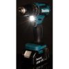 MAKITA Iskuporakone LXT. Kuvassa Iskuporakone LXT oikealta etuviistosta LED-valo päällä.