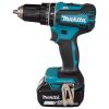 MAKITA Iskuporakone LXT. Kuvassa Iskuporakone LXT vasemmalta sivustapäin.