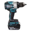 MAKITA Iskuporakone LXT. Kuvassa iskiporakone LXT oikealta sivustapäin.
