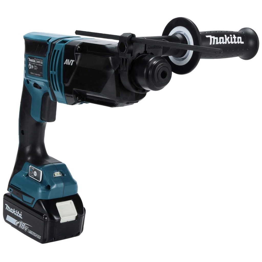 MAKITA Poravasara LXT. Kuvassa Poravasara LXT vasemmalta etuyläviistosta.