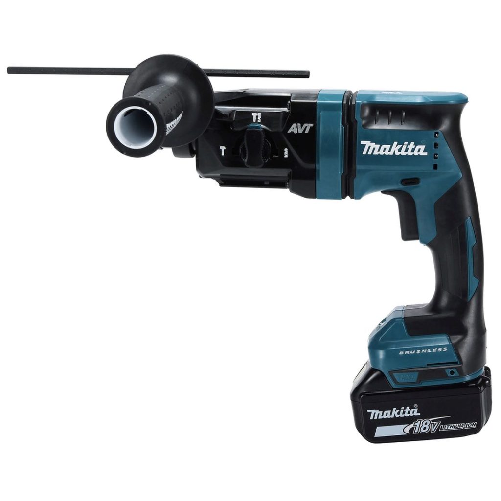MAKITA Poravasara LXT. Kuvassa Poravasara LXT vasemmalta sivustapäin.