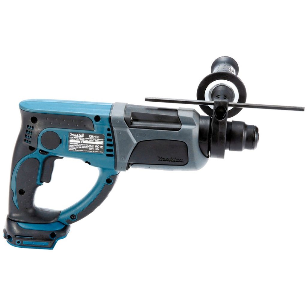 MAKITA Poravasara LXT. Kuvassa Poravasara LXT oikealta sivustapäin.