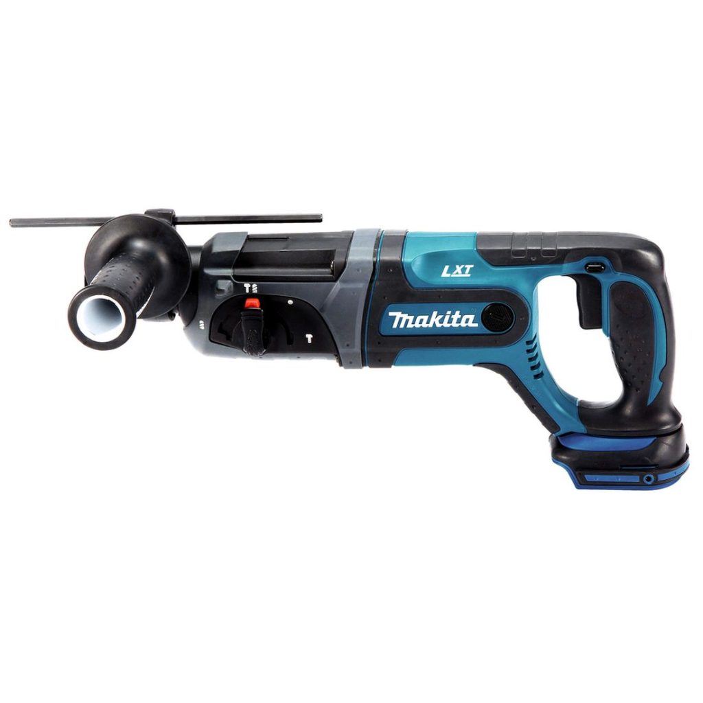MAKITA Poravasara LXT. Kuvassa Poravasara LXT vasemmalta sivustapäin.