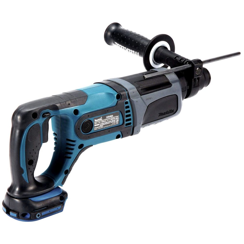 MAKITA Poravasara LXT. Kuvassa Poravasara LXT oikealta takayläviistosta.
