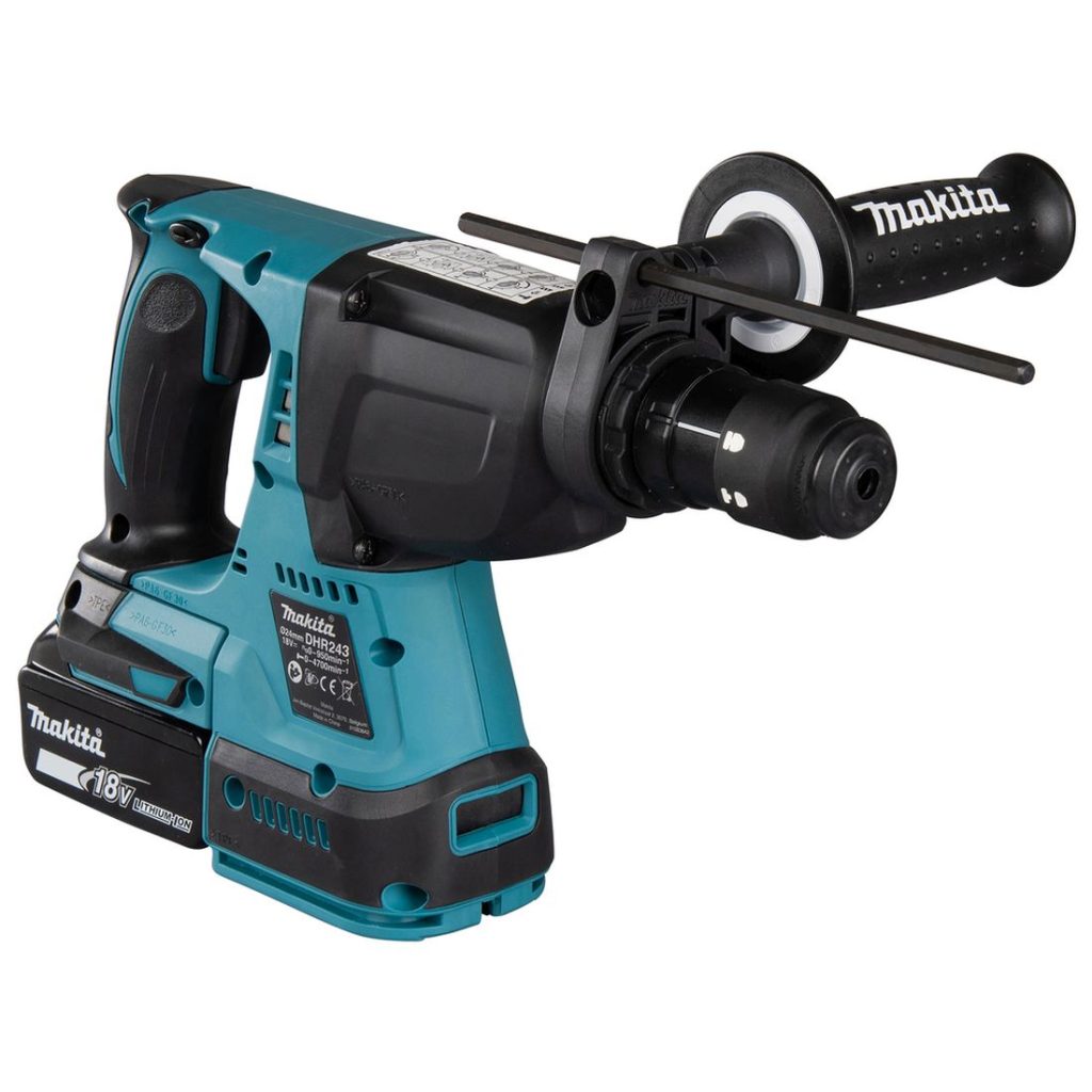 MAKITA Poravasara LXT. Kuvassa Poravasara LXT vasemmalta etuyläviistosta.