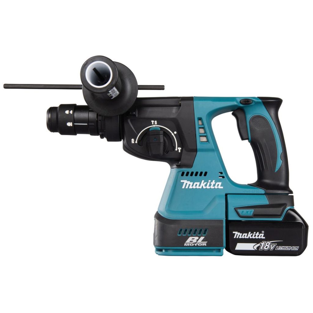 MAKITA Poravasara LXT. Kuvassa Poravasara LXT vasemmalta sivustapäin.