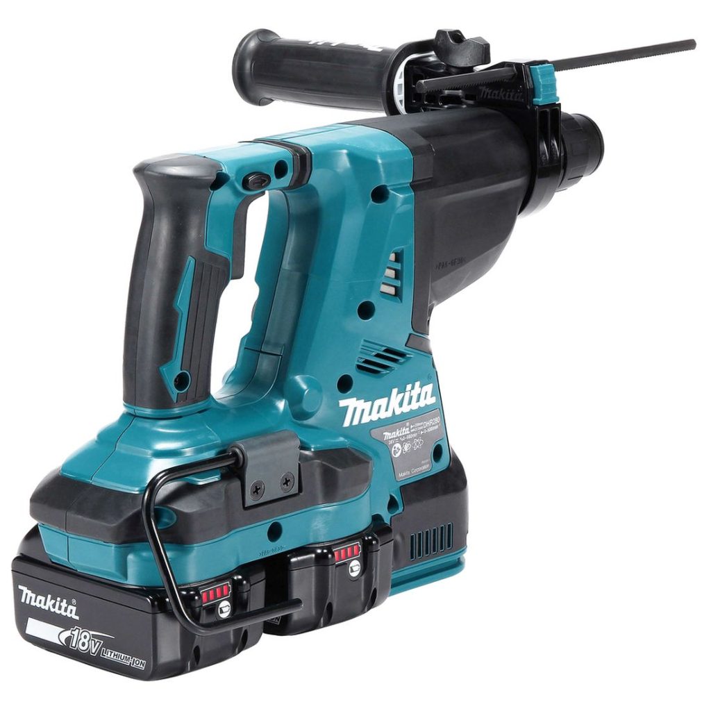 MAKITA Poravasara LXT. Kuvassa Poravasara LXT oikealta takayläviistosta.