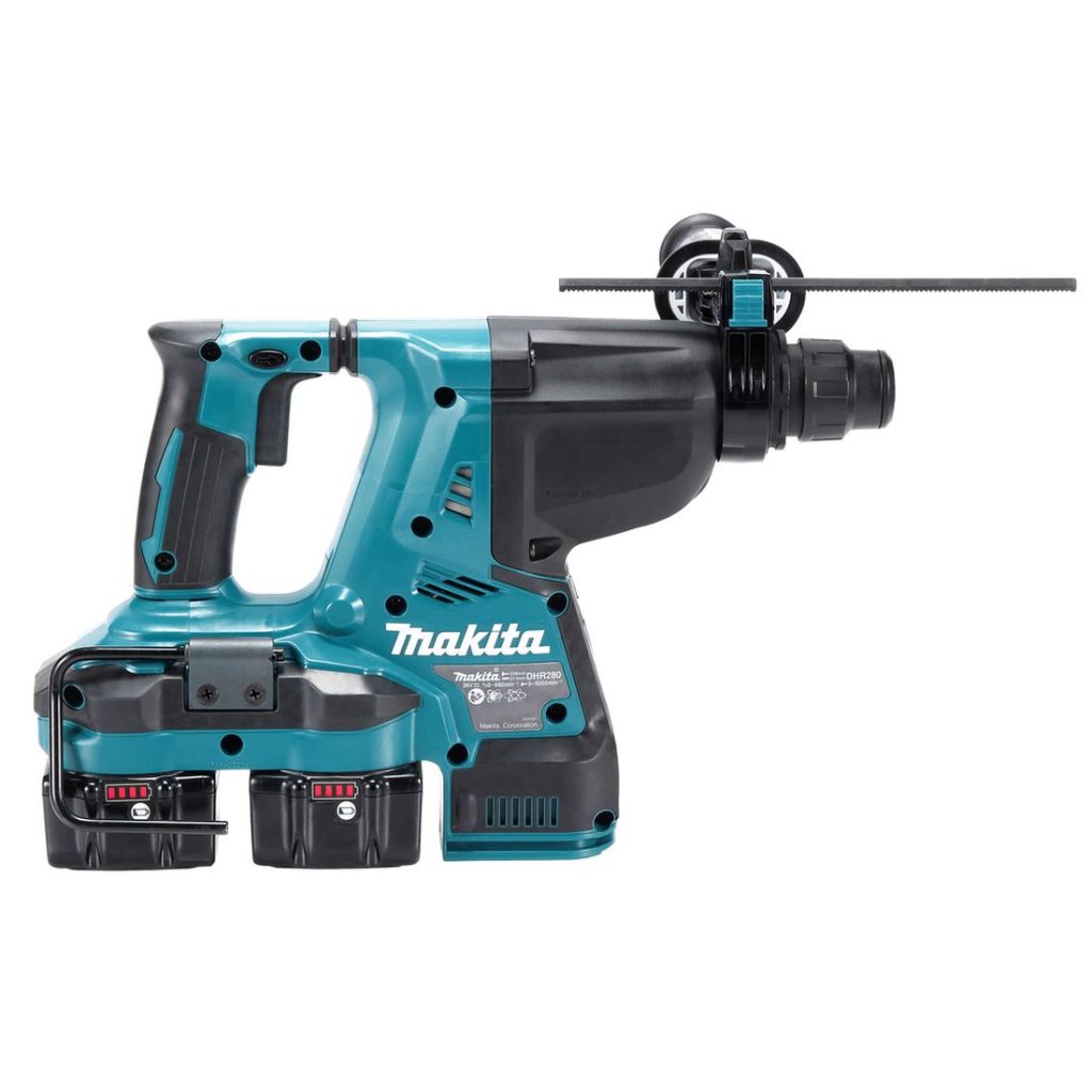 MAKITA Poravasara LXT. Kuvassa Poravasara LXT oikealta sivustapäin.