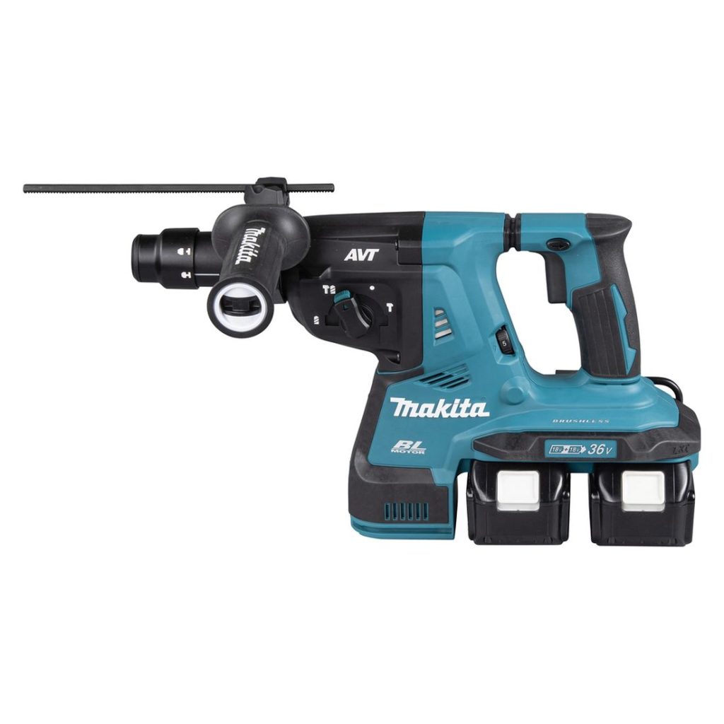 MAKITA Poravasara LXT. Kuvassa Poravasara LXT vasemmalta sivustapäin.