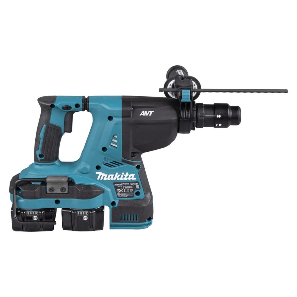 MAKITA Poravasara LXT. Kuvassa Poravasara LXT oikealta sivustapäin.