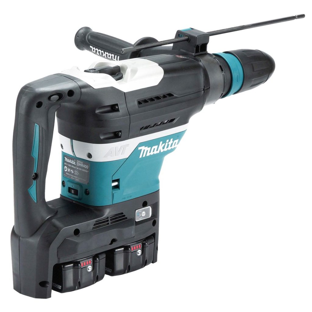 MAKITA Poravasara LXT. Kuvassa Poravasara LXT oikealta takayläviistosta.