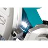 MAKITA Pyörösaha LXT. Lähikuvassa Pyörösaha LXT:n LED-valo.