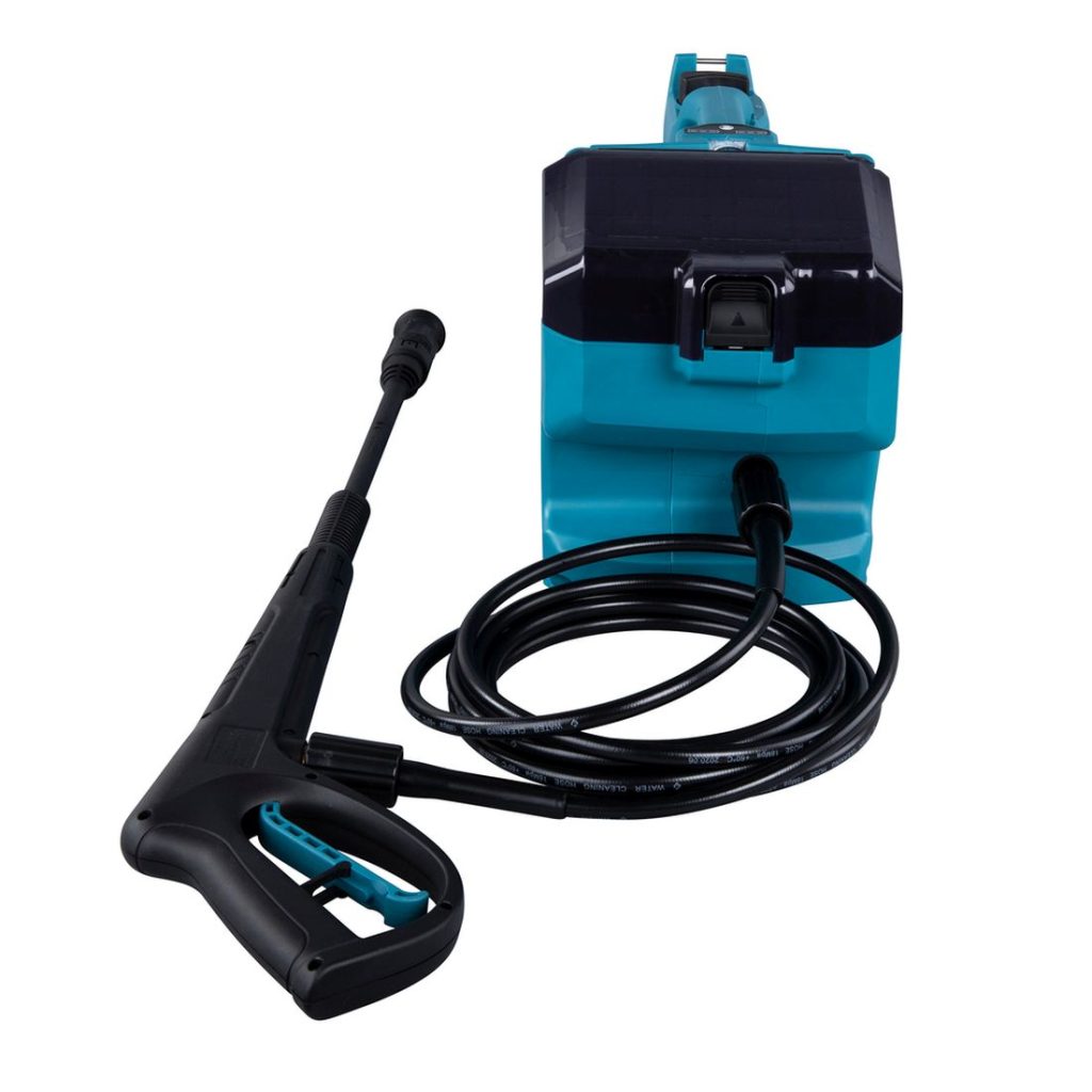 MAKITA Painepesuri LXT. Kuvassa Painepesuri LXT takaapäin.