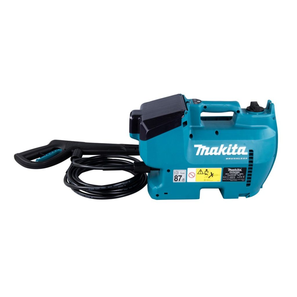 MAKITA Painepesuri LXT. Kuvassa Painepesuri LXT oikealta sivustapäin.