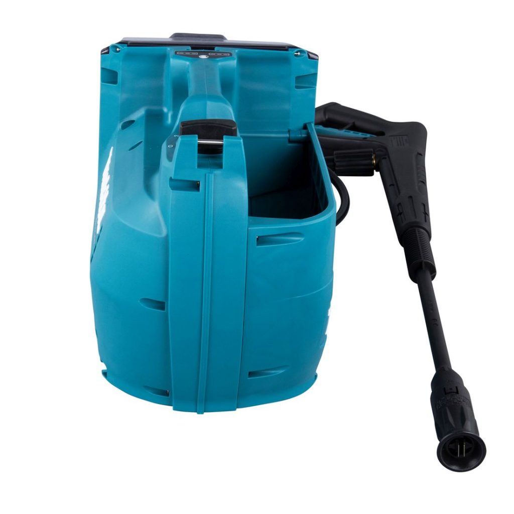 MAKITA Painepesuri LXT. Kuvassa Painepesuri LXT edestäpäin.