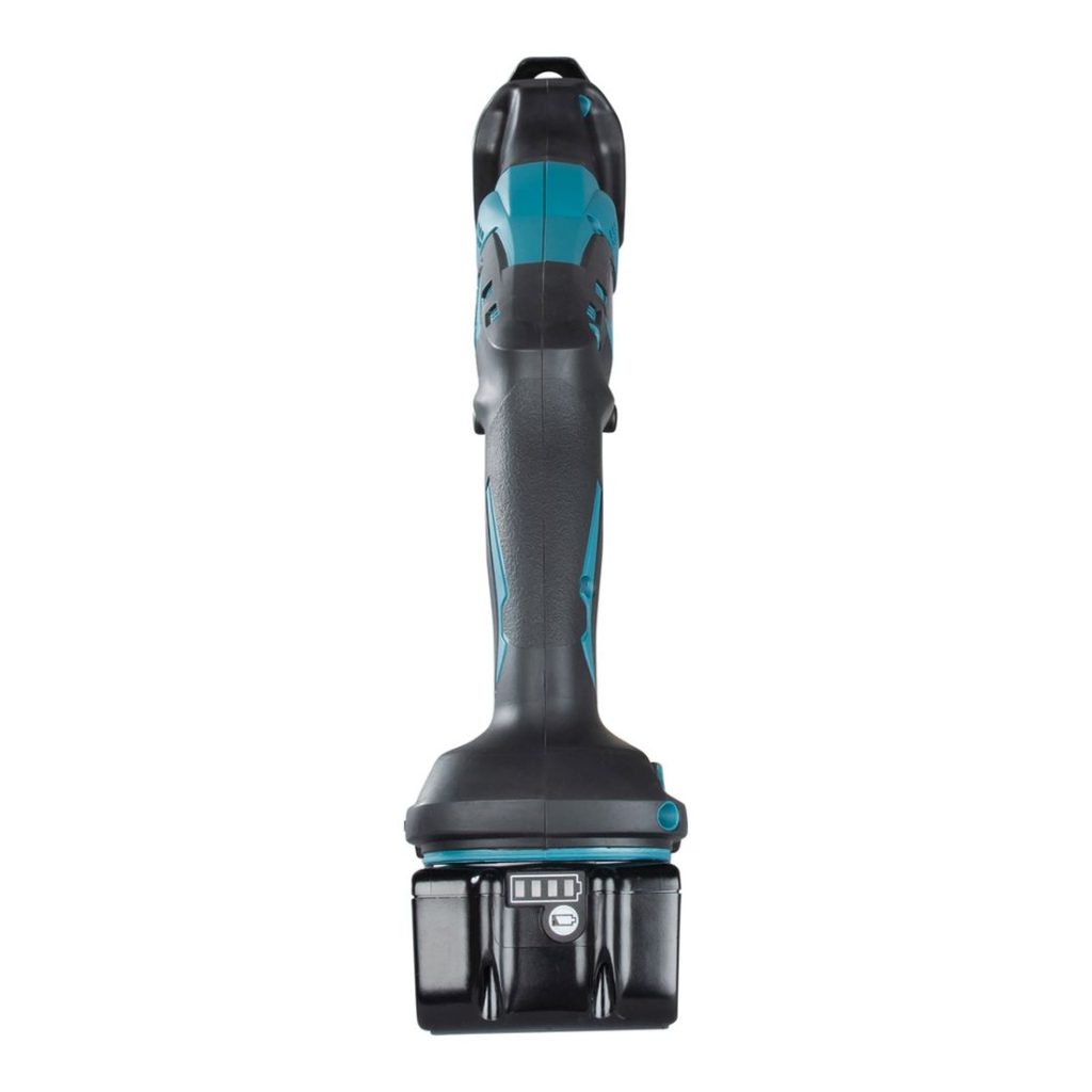 MAKITA Puukkosaha LXT. Kuvassa Puukkosaha LXT takaapäin.