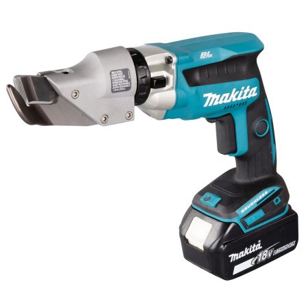 MAKITA Levyleikkuri LXT. Kuvassa Levyleikkuri LXT oikealta etuyläviistosta.