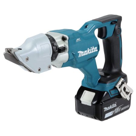 MAKITA Levyleikkuri LXT. Kuvassa Levyleikkuri LXT oikealta etuyläviistosta.