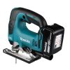 MAKITA Pistosaha LXT. Kuvassa Pistosaha LXT vasemmalta takayläviistosta.